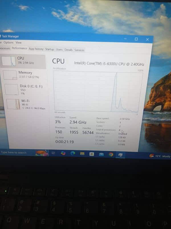 i5 6 generation Lenovo slim laptop 2