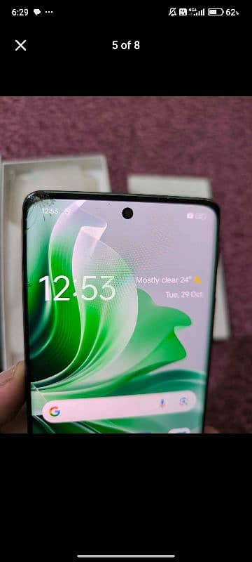 OPPO Reno 11 12/256 complete box touch crack 1