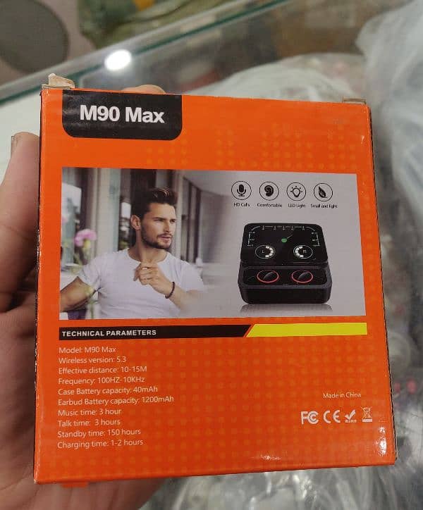 M90 Max original earbuds use for all purpose. 3