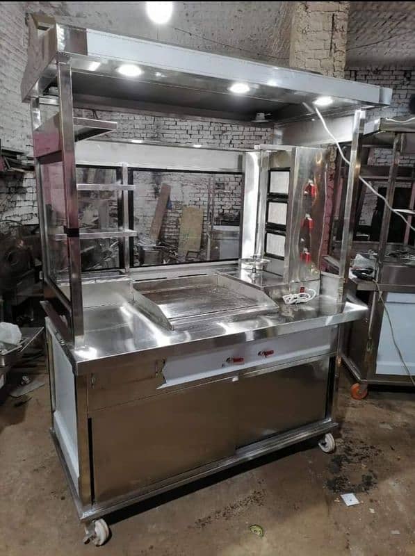 Slush Machine Used New / Sharwama counter Fryer Hot plate / Pizza Oven 6