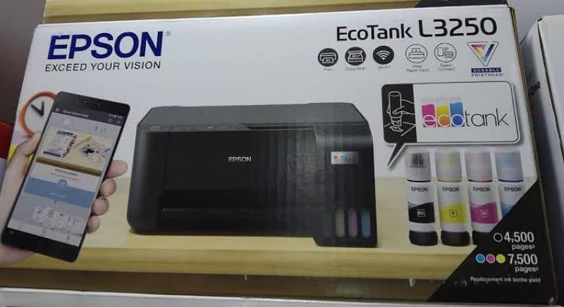 Epson EcoTank L3250 A4 Wi-Fi All-in-One Color Printer 0