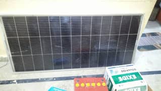 solar penal 230 v controlar 100 v bettery new