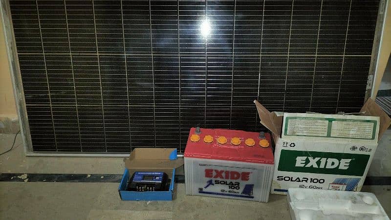 solar penal 230 v controlar 100 v bettery new 3