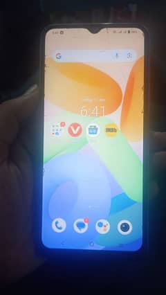 vivo Y21T 10/8 condition All ok with box charger