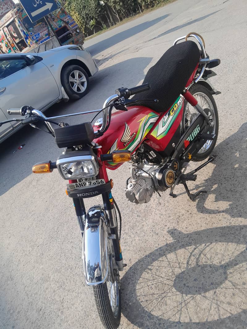 honda cd 70 2022 model new bike 0