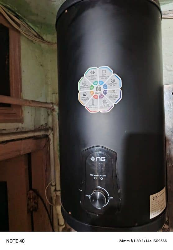 nasgas electric geyser 10 by 10 condition 0