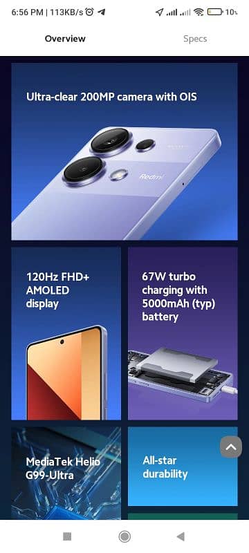 Redmi Note 13 pro 12 GB RAM 512 GB ROm 0