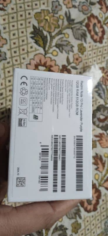 Redmi Note 13 pro 12 GB RAM 512 GB ROm 2