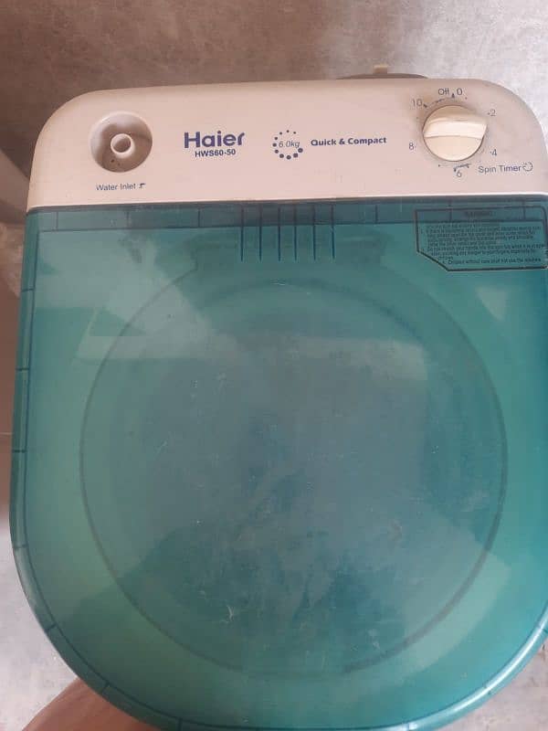 Haier washer and dryer 5