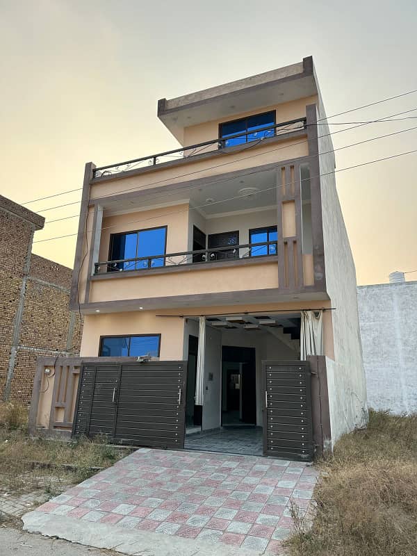 5 Marla Beautiful Design Double Storey House Available For Sale Newcity Phase 2 1