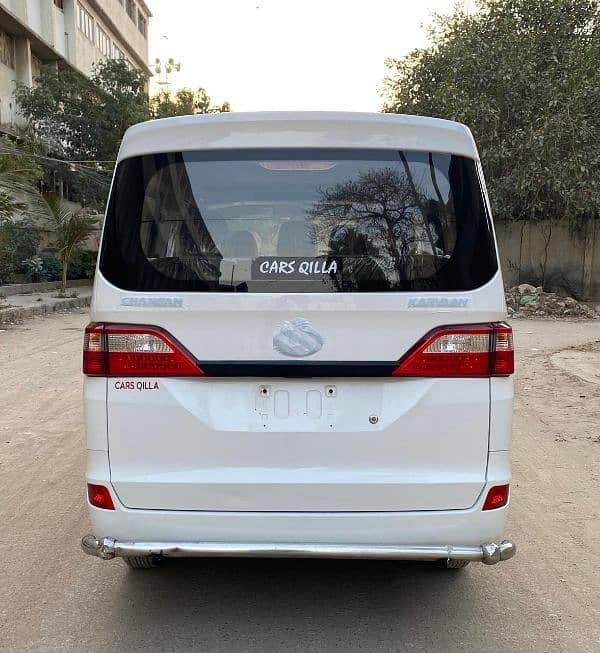 Changan Karvaan van 2022 white 7 seater dual Ac 3