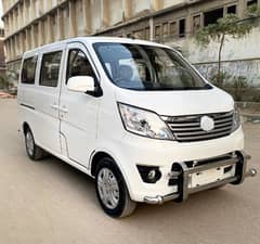 Changan Karvaan van 2022 white 7 seater dual Ac