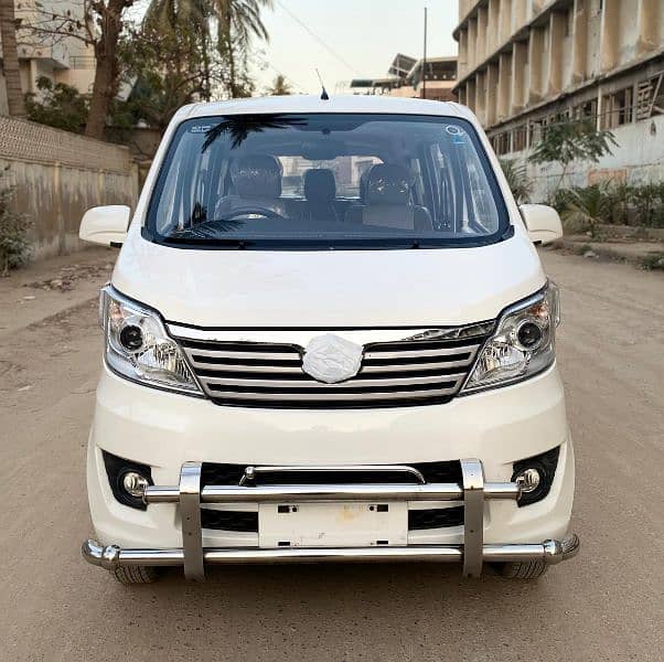 Changan Karvaan van 2022 white 7 seater dual Ac 9