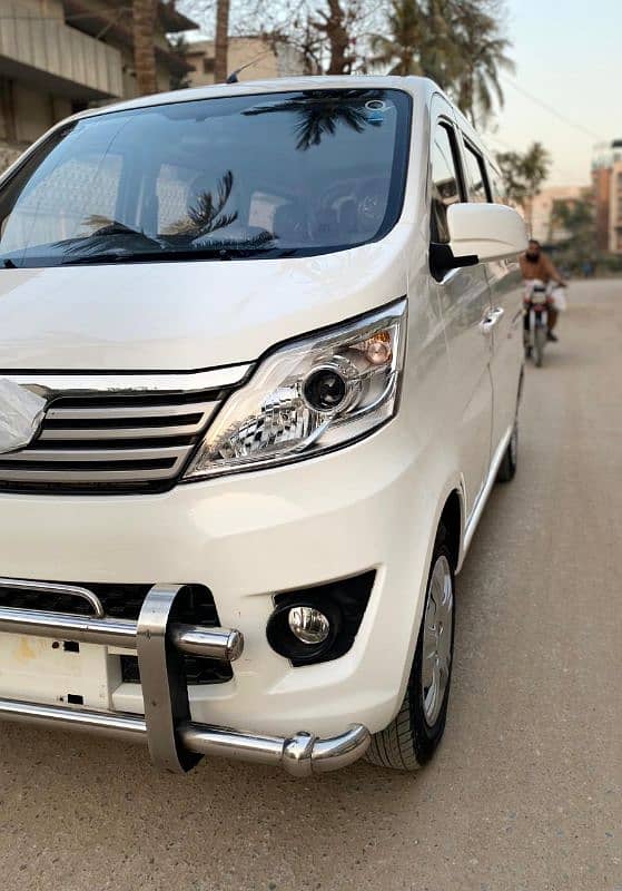 Changan Karvaan van 2022 white 7 seater dual Ac 11