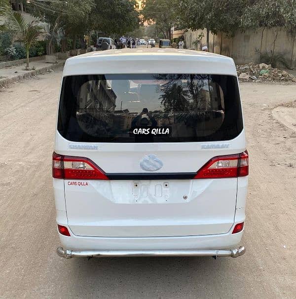 Changan Karvaan van 2022 white 7 seater dual Ac 13