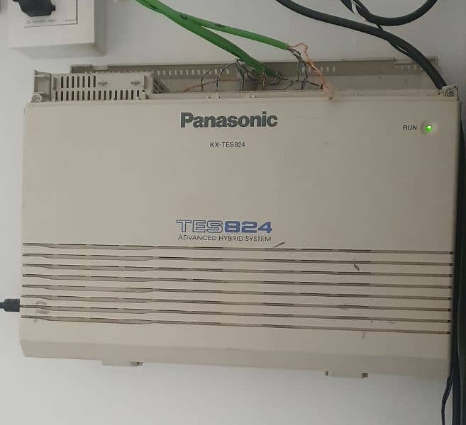 Panasonic PABX system with 2 consol 0