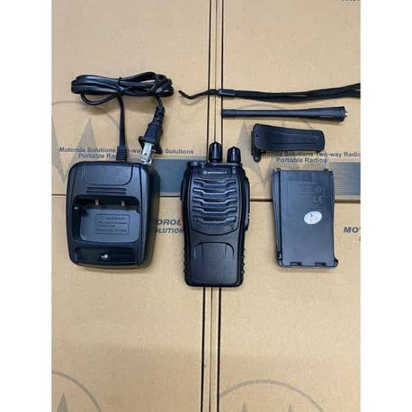 Motorola MT918 dual band walkie talkie, long range wireless sets 2