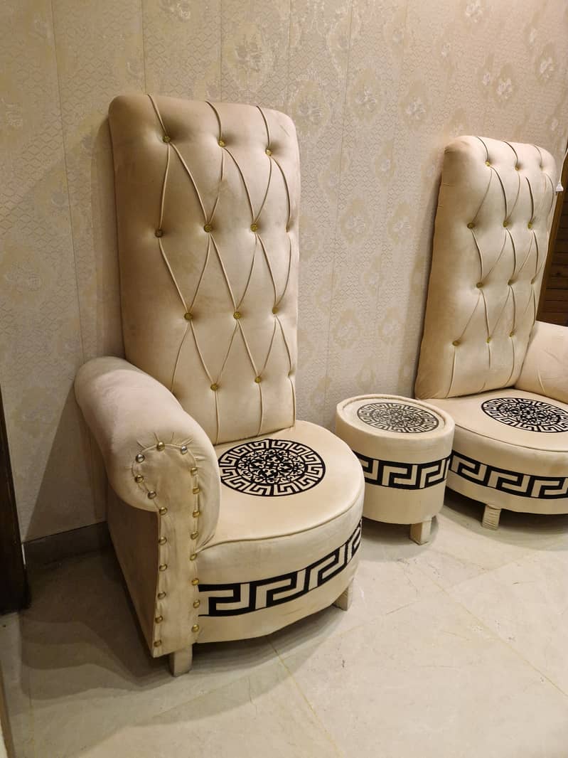 Royal Coffee Chair Set 3