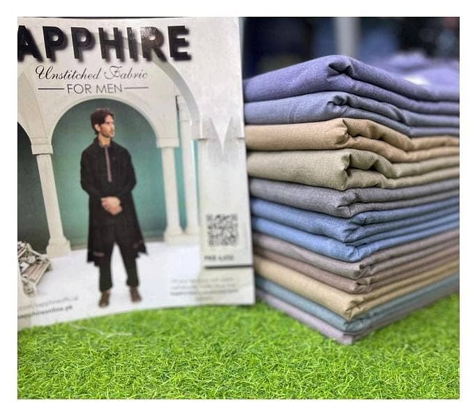 Men's unstitched fabric | Sapphire Men's unstitched Suit | mens suit 8