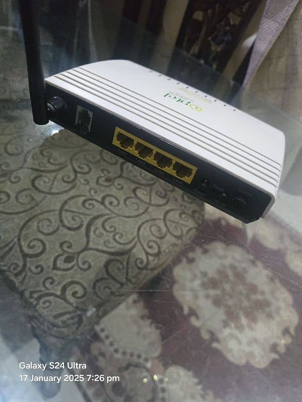 fiber inter router in un used condition. 1