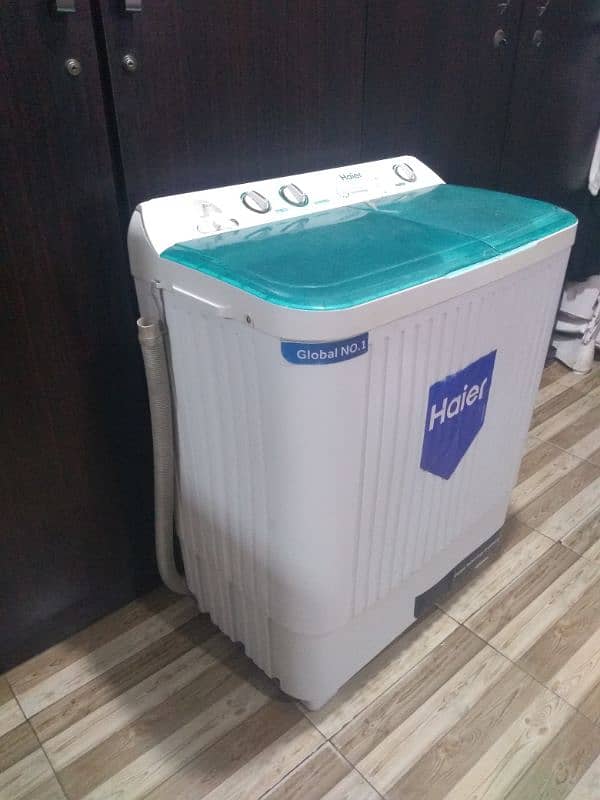 Haier washing machine Semiautomatic capacity 10kg 0