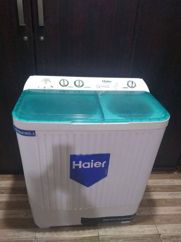 Haier washing machine Semiautomatic capacity 10kg 2