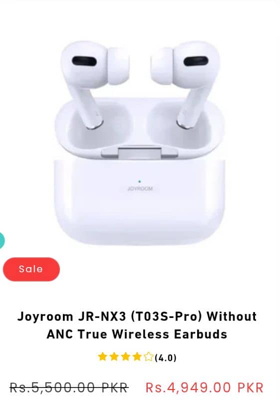 JOYROOM AIRPODS 0