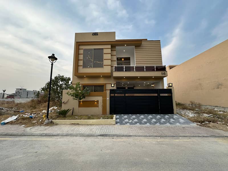 7 Marla Beautiful Design Double Storey House Available For Sale Kohistan Enclave 0