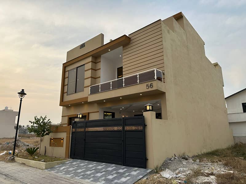 7 Marla Beautiful Design Double Storey House Available For Sale Kohistan Enclave 2