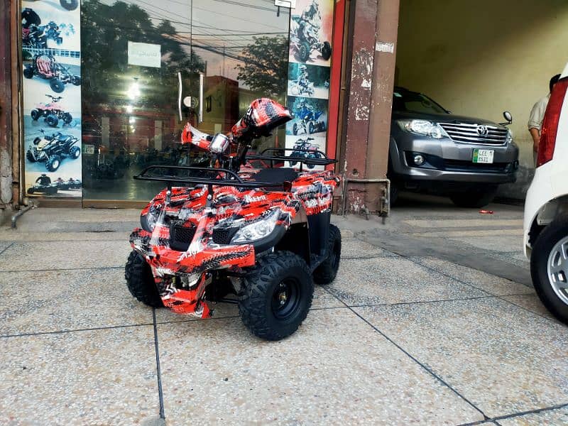 125cc Box Pack Shekari Jeep Atv Quad Bikes Delivery In All Pakistan 6