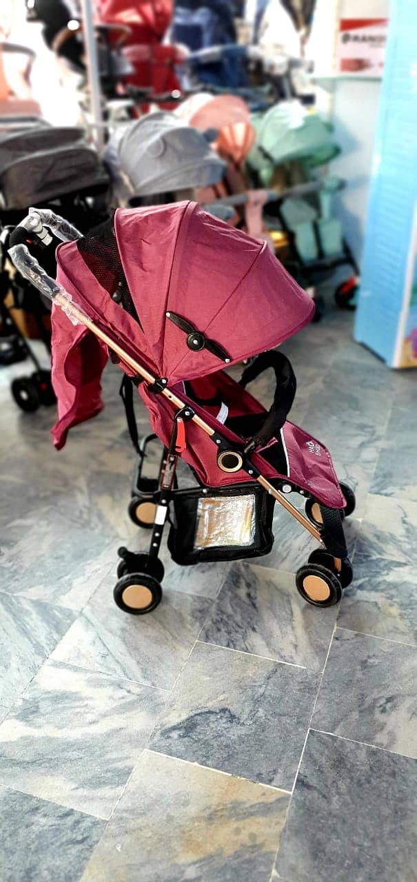 Imported Stroller high quality light weigth dual options 3