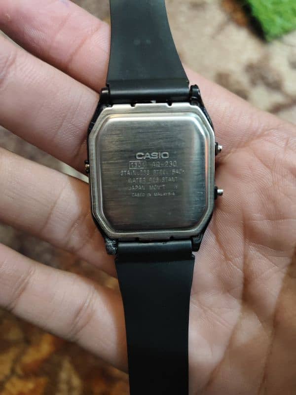 Casio watch 1