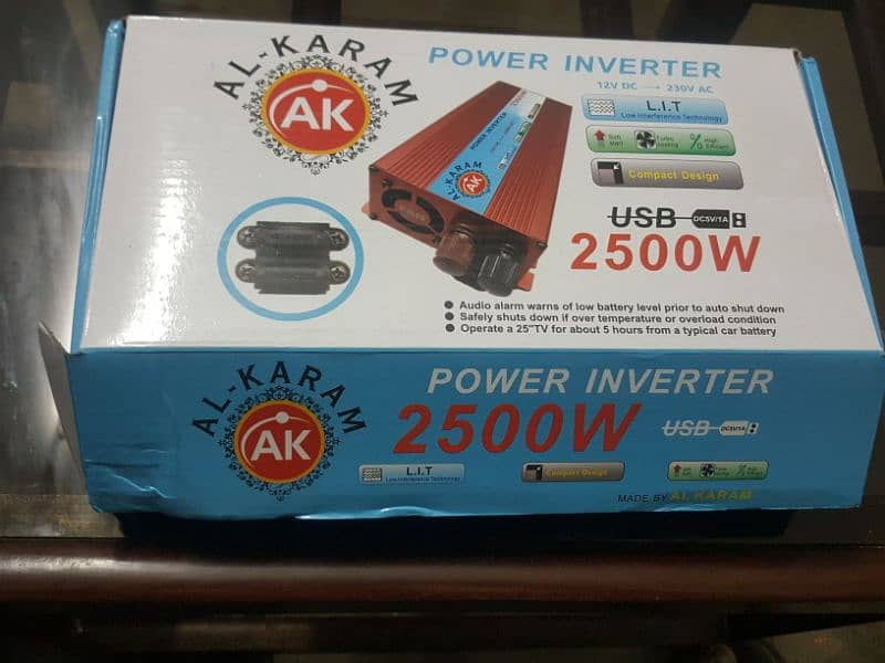 Car Inverter 12V(DC)---230V(AC)   2500watt  Alkaram 1