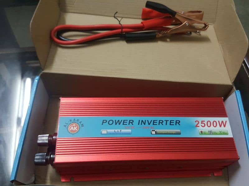 Car Inverter 12V(DC)---230V(AC)   2500watt  Alkaram 9