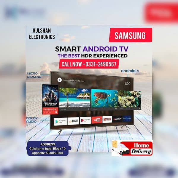 BUY 55 INCHES SMART SLIM LED TV HOME DELIVERY ALSO AVAILABLE 0