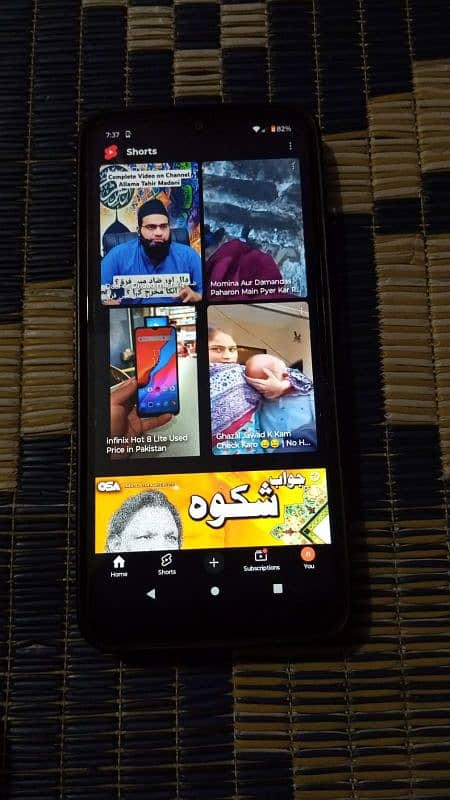 Moto g pure android 12 good condition only set 5