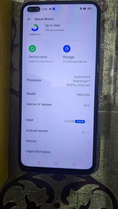 Realme x3 super zoom Jiant falgeship 12+8gb/256 2