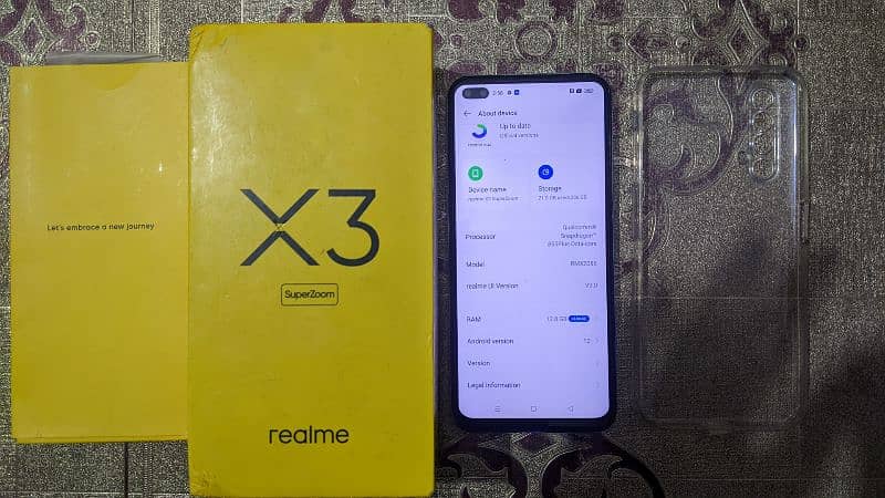 Realme x3 super zoom Jiant falgeship 12+8gb/256 3