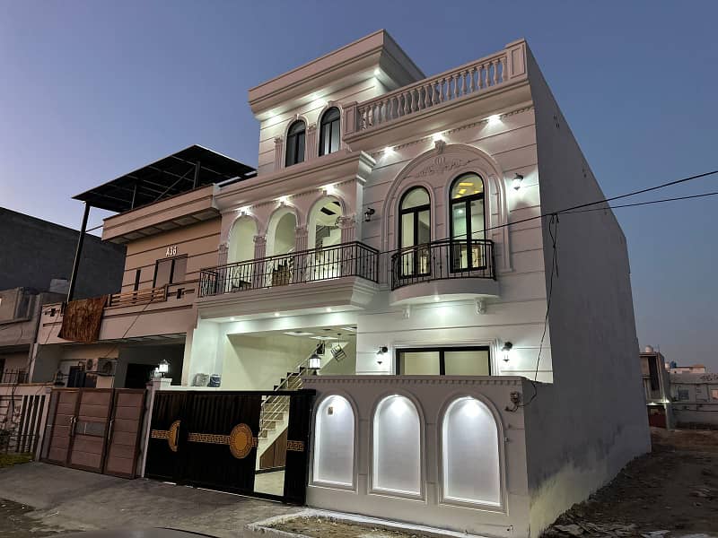 5 Marla Beautiful Design Double Storey House Available For Sale Newcity Phase 2 2