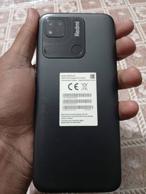 Redmi 10A 4 gb 64 gb condition 10 by 9 h with box charger 03464895730 4