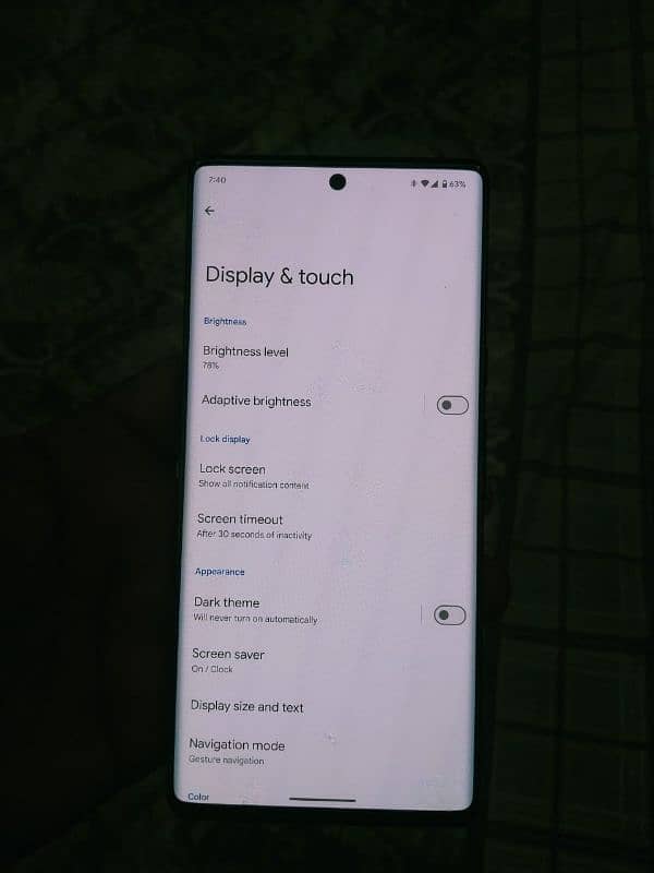 Pixel 6 Pro 128gb PTA approved with original Box 7