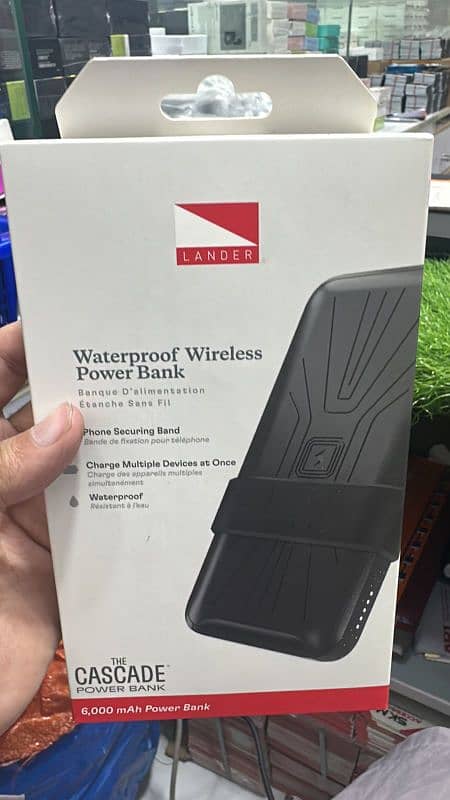 iphone wireless power bank 6000/- mah complete 0