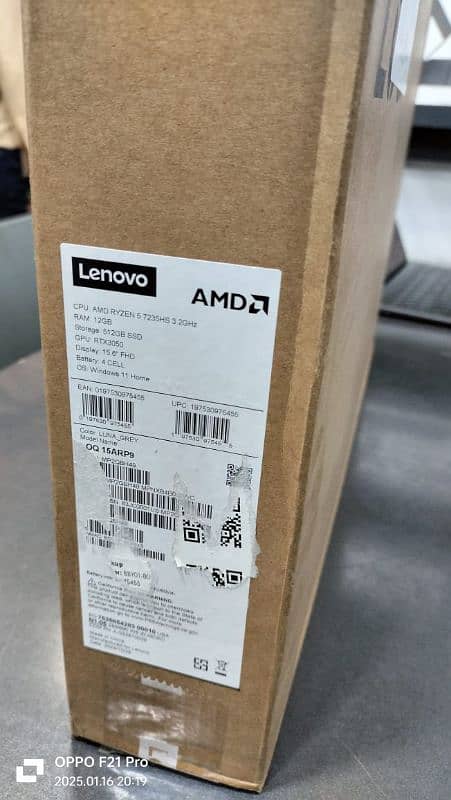 LENOVO LOQ AMD RYZEN 5.7235HS 3