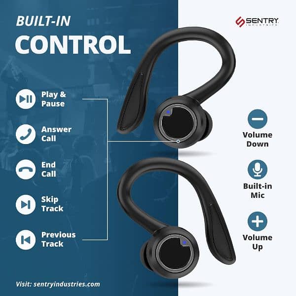 Earbuds sentry company from usa 4