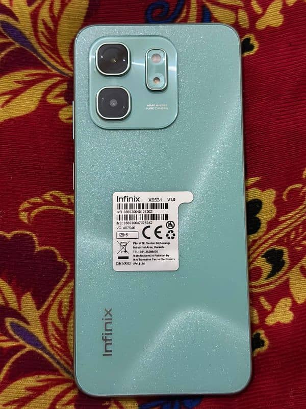 Infinix hot 50i 6+6 128 0