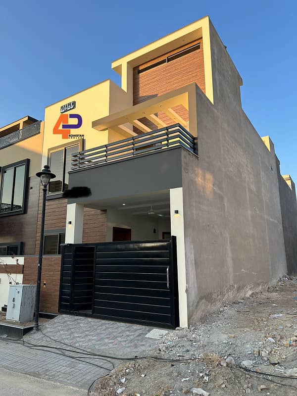 5 Marla Beautiful Design Double Storey House Available For Sale Kohistan Enclave 1