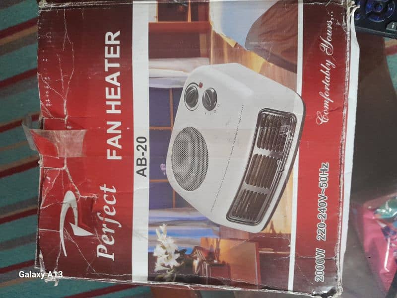 electric heater fan 2 in one 0