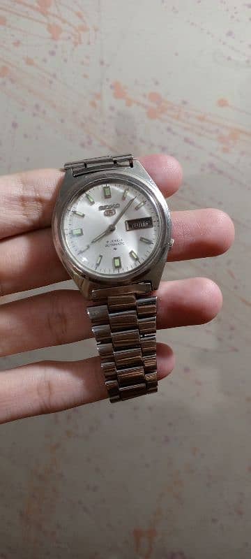 Seiko 5 automatic stainless steel 2