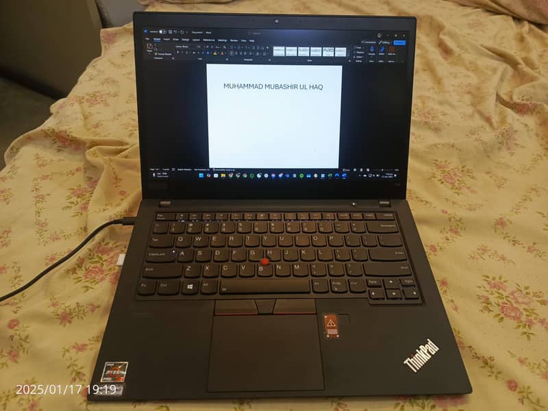 LENOVO THINKPAD T14 GEN1 RYZEN 7 4750U 16GB RAM 512 SSD 0