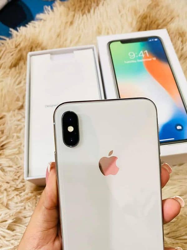 Iphone x 256gb all ok pta approved ( 0343-6193635 whatsapp number ) 1